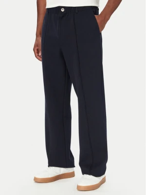 Guess Spodnie materiałowe M6YB13 K4252 Granatowy Regular Fit