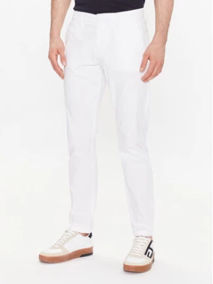 Guess Spodnie materiałowe Myron M3GB26 WFBW3 Biały Slim Fit