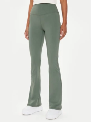 Guess Spodnie materiałowe V4YB15 KCD02 Zielony Slim Fit