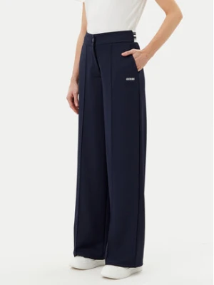Guess Spodnie materiałowe V5GB02 KCYF2 Granatowy Regular Fit