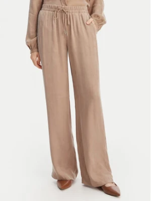 Guess Spodnie materiałowe W6GB07 W1781 Beżowy Regular Fit