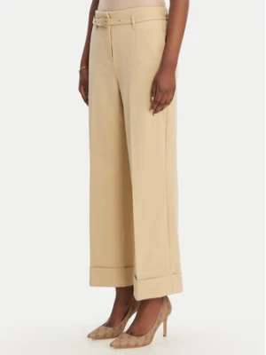 Guess Spodnie materiałowe W6GB17 W1894 Brązowy Regular Fit