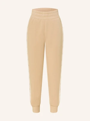 Guess Spodnie New Victoire W Stylu Dresowym beige