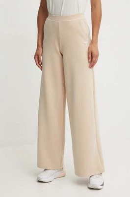 Guess spodnie OLYMPE damskie kolor beżowy gładkie V4YB07 KCAY2