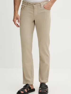 Guess spodnie slim fit męskie z bawełną ANGELS