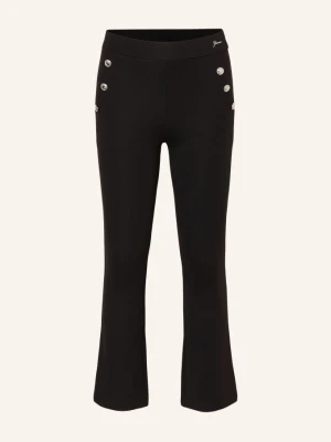 Guess Spodnie Z Jerseyu schwarz CZARNY