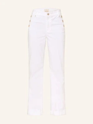 Guess Spodnie Z Marszczeniem Faye weiss