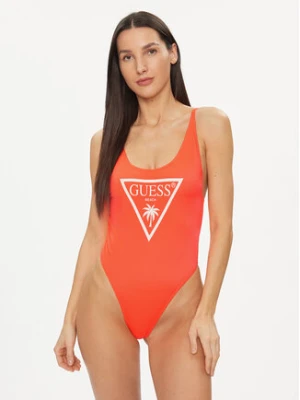 Guess Strój kąpielowy E4GJ48 MC044 Pomarańczowy