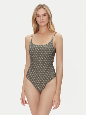 Guess Strój kąpielowy E5GJ45 KCRL2 Zielony