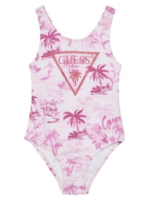 Guess Strój kąpielowy J5GZ47 MC052 Różowy