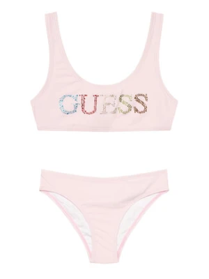 Guess Strój kąpielowy J6GZ28 KCA60 Różowy jasny