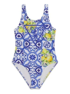 Guess Strój kąpielowy J6GZ32 MC052 Niebieski