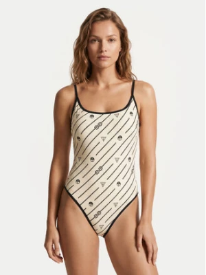 Guess Strój kąpielowy W6GZ07 K3280 Kremowy