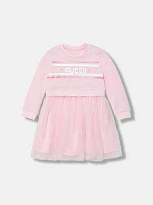 Guess sukienka bawełniana dziecięca