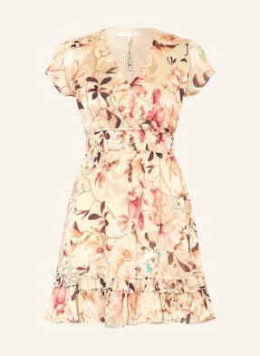Guess Sukienka Brigidd Z Falbankami beige