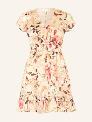 Guess Sukienka Brigidd Z Falbankami beige