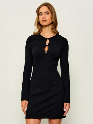 GUESS Sukienka Claudie czarny