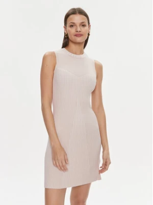 Guess Sukienka codzienna Allie W4RK20 Z2YN2 Beżowy Bodycon Fit