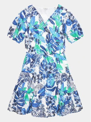 Guess Sukienka codzienna J3GK04 WFGJ0 Niebieski Regular Fit