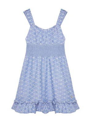 Guess Sukienka codzienna J5GK17 WH7K0 Niebieski Regular Fit