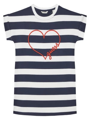 Guess Sukienka codzienna J5GK33 KBOR4 Granatowy Regular Fit