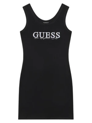 Guess Sukienka codzienna J5GK39 K8RT2 Czarny Regular Fit