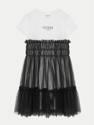 Guess Sukienka codzienna J5RK18 K6YW0 Czarny Regular Fit