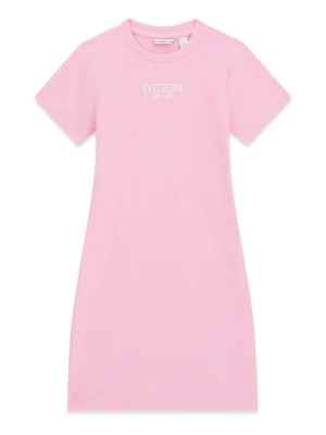 Guess Sukienka codzienna J5YK11 KBZP4 Różowy Regular Fit