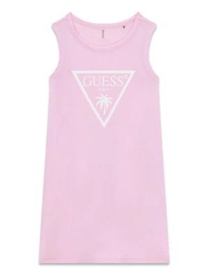 Guess Sukienka codzienna J6GK25 JA914 Różowy Regular Fit