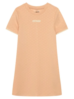 Guess Sukienka codzienna J6GK27 KF972 Pomarańczowy jasny Regular Fit