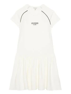 Guess Sukienka codzienna J6RK02 KCY62 Biały Regular Fit