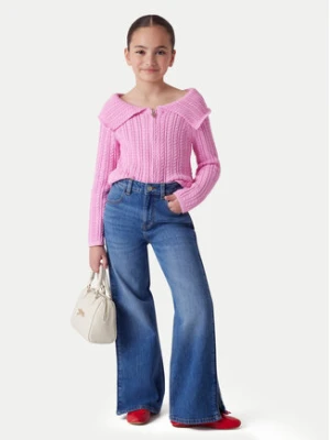 Guess Sukienka codzienna J6RK11 KAD74 Granatowy Regular Fit