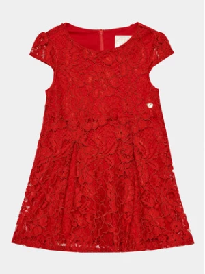 Guess Sukienka codzienna K3BK03 WFS60 Czerwony Regular Fit