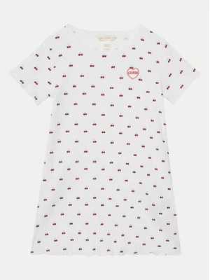 Guess Sukienka codzienna K5GK02 KCSQ4 Biały Regular Fit