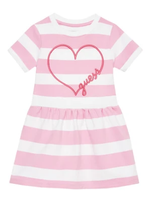 Guess Sukienka codzienna K5GK28 KBOR4 Różowy Regular Fit