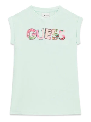 Guess Sukienka codzienna K6GK10 KAE24 Zielony jasny Regular Fit