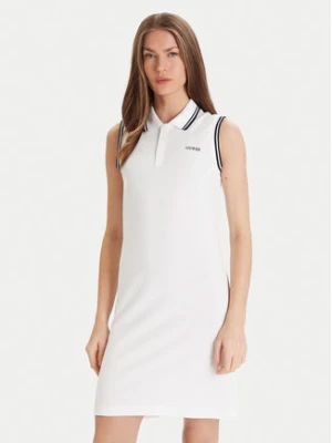 Guess Sukienka codzienna V5GK04 KCOK1 Biały Bodycon Fit