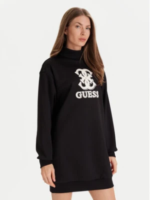 Guess Sukienka codzienna V5YK07 KCX22 Czarny Regular Fit