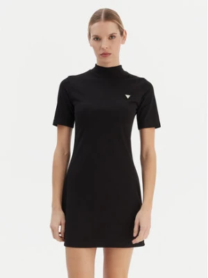 Guess Sukienka codzienna V6RK04 J1314 Czarny Regular Fit