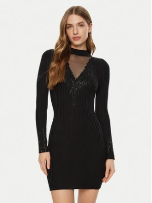 Guess Sukienka codzienna W5RK14 Z2Y50 Czarny Regular Fit