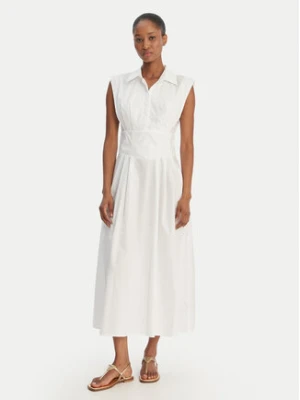 Guess Sukienka codzienna W6GKA0 W2353 Biały Regular Fit