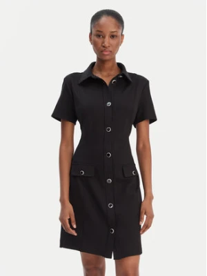 Guess Sukienka codzienna W6RK34 KCMU2 Czarny Classic Fit