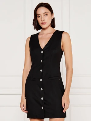 GUESS Sukienka DORIS czarny