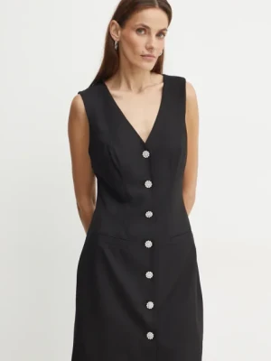 Guess sukienka DORIS kolor czarny mini dopasowana W4BK11 WGIF2