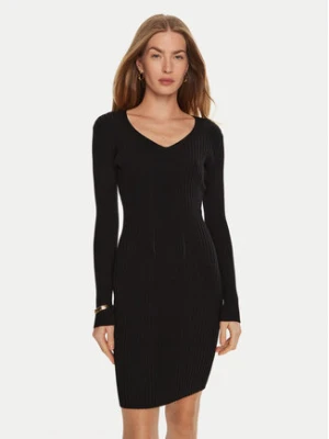 Guess Sukienka dzianinowa Isabella W4BK07 Z3HP2 Czarny Slim Fit