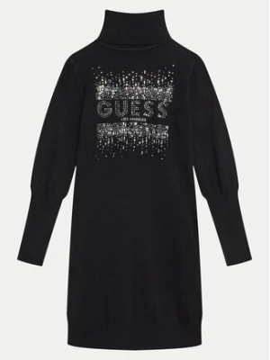 Guess Sukienka dzianinowa J4BK13 Z2NQ2 Czarny Comfort Fit