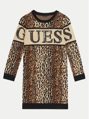 Guess Sukienka dzianinowa J4BK17 Z3I50 Kolorowy Comfort Fit