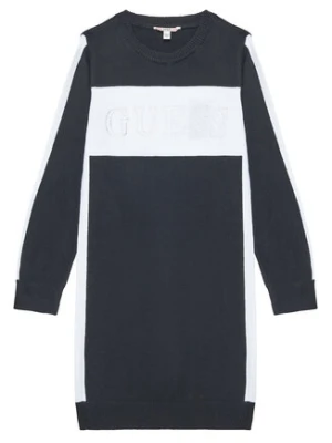 Guess Sukienka dzianinowa J5YK01 Z3GW0 Czarny Regular Fit