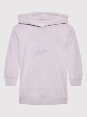 Guess Sukienka dzianinowa K2YK03 KA6R3 Fioletowy Regular Fit