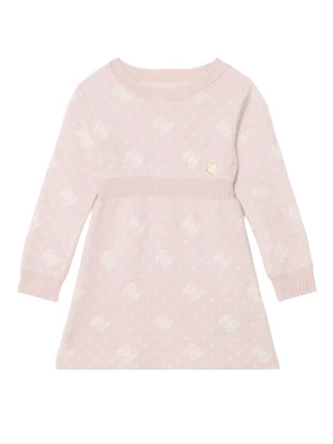Guess Sukienka dzianinowa K6BK07 Z1307 Różowy jasny Regular Fit